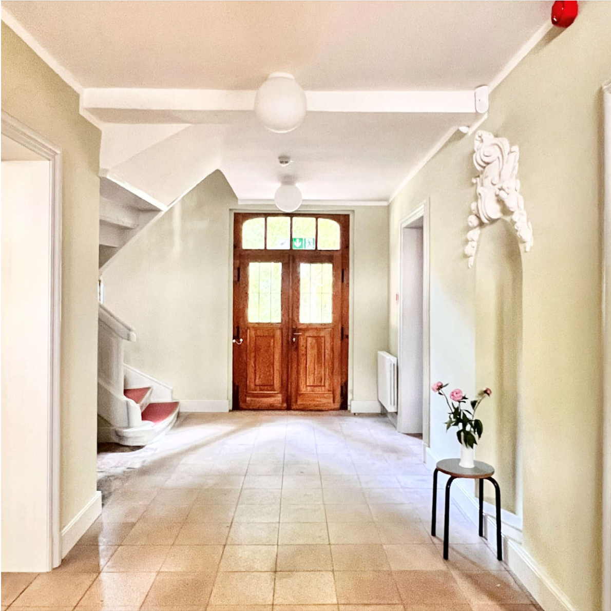 Bild vom Eingangsbereich Kulturbau Schoeler-Schlösschen